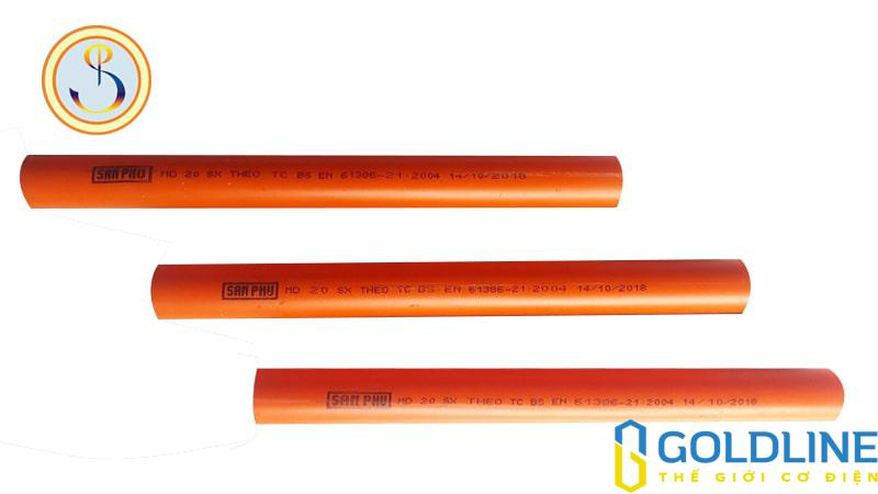 Ống luồn tròn PVC SAM PHÚ
