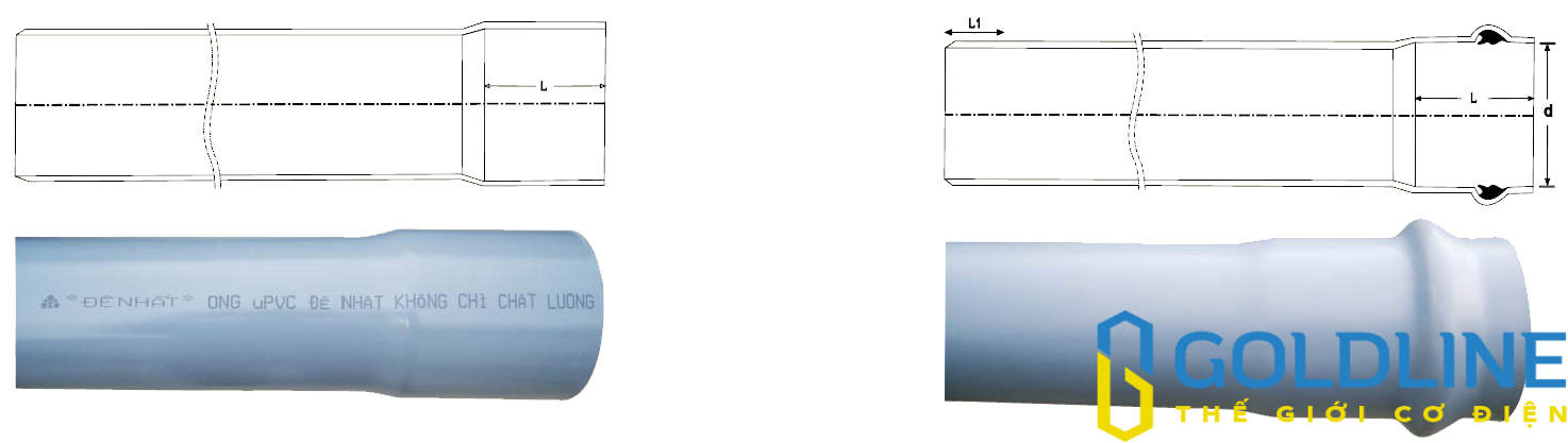Ống nhựa uPVC ĐỆ NHẤT