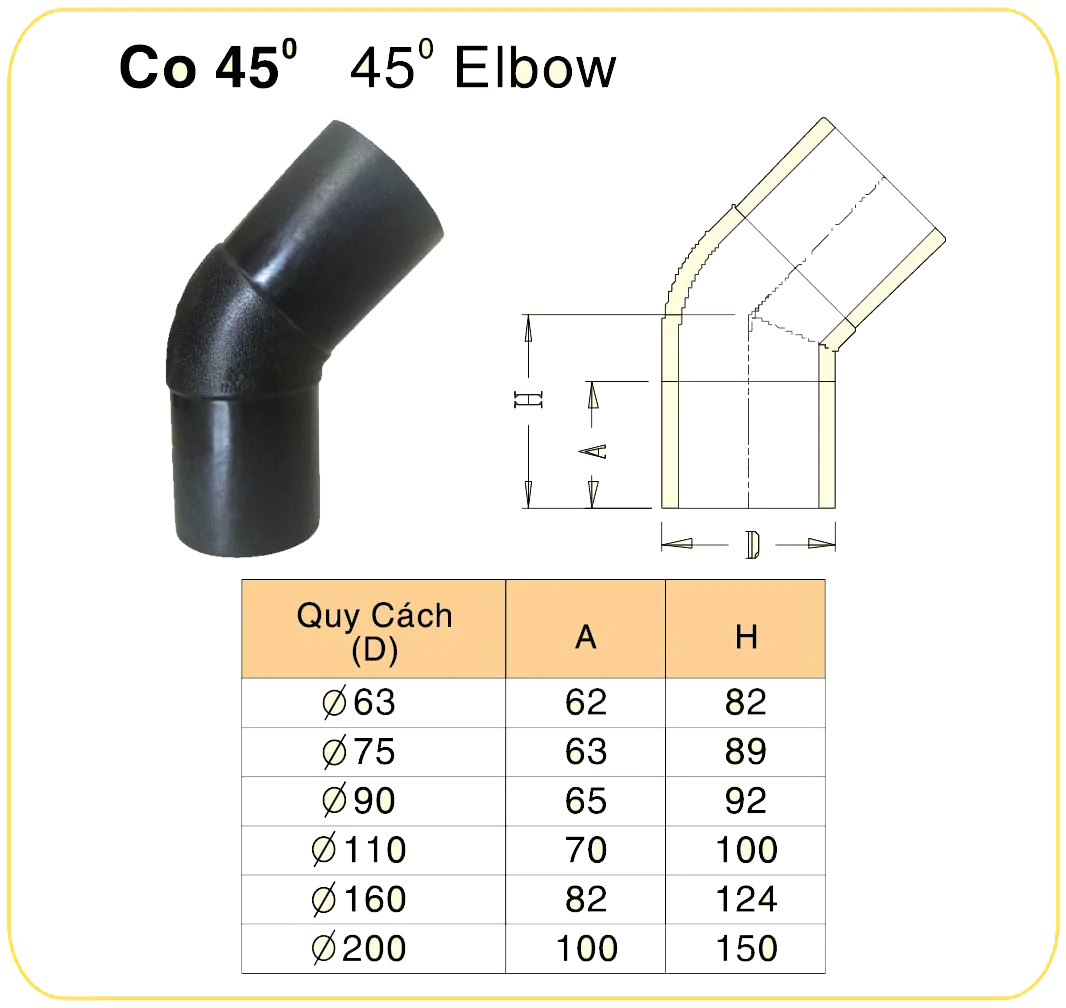 Phụ kiện ống HDPE ĐỆ NHẤT - Ảnh 15