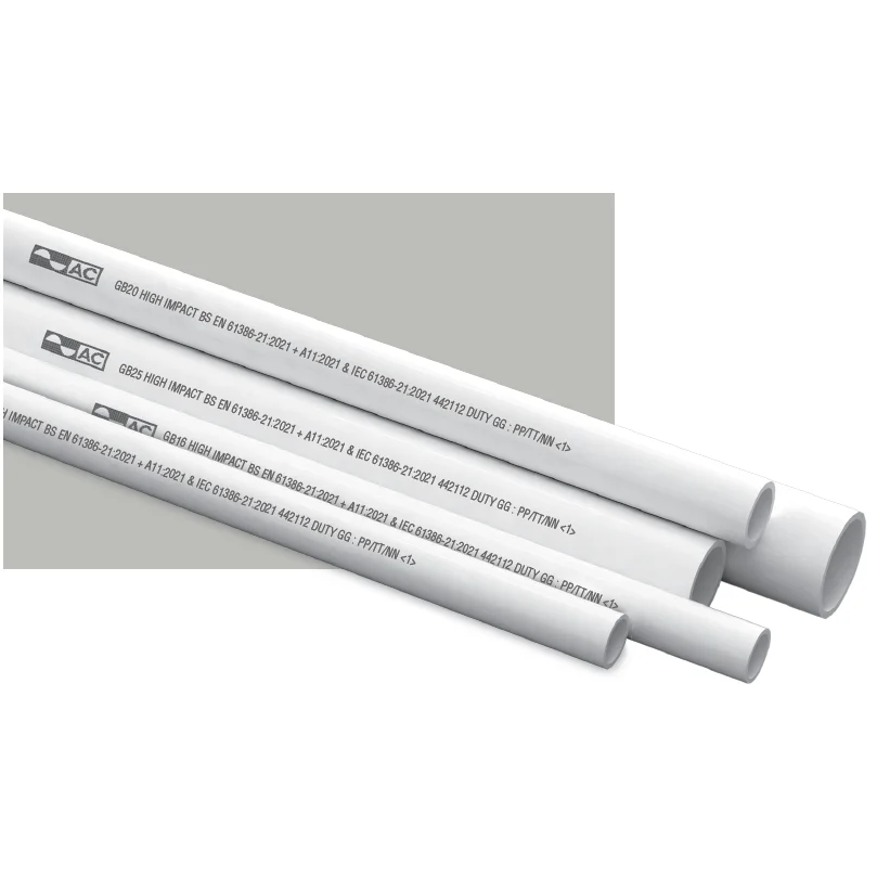 Ống luồn cứng PVC AC