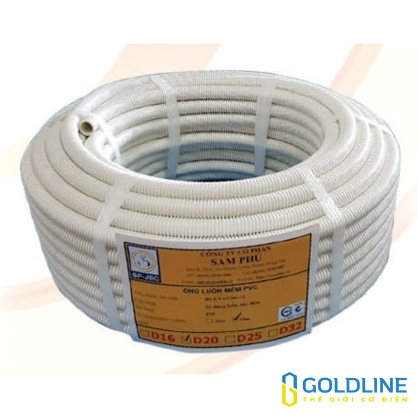 Ống luồn đàn hồi chống cháy SAM PHÚ D25