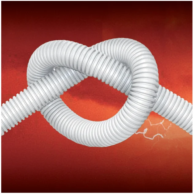 Ống luồn đàn hồi HDPE D25 AC (ống ruột gà) (cuộn/40m)