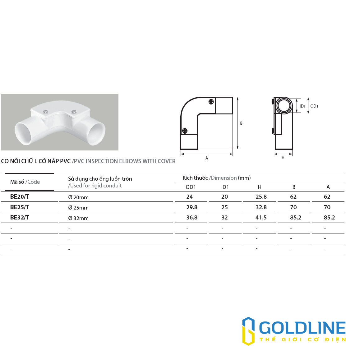 Phụ kiện ống Điện PVC AC