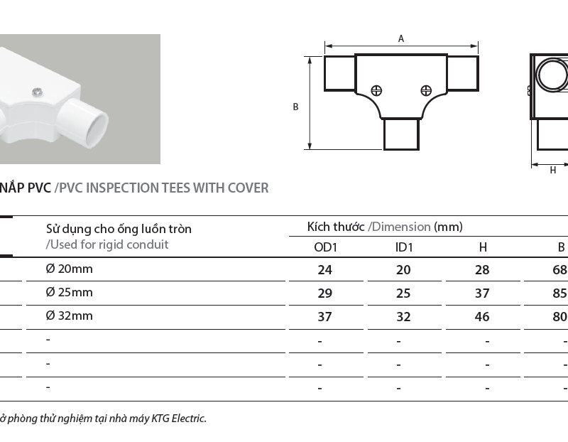 Phụ kiện ống Điện PVC AC