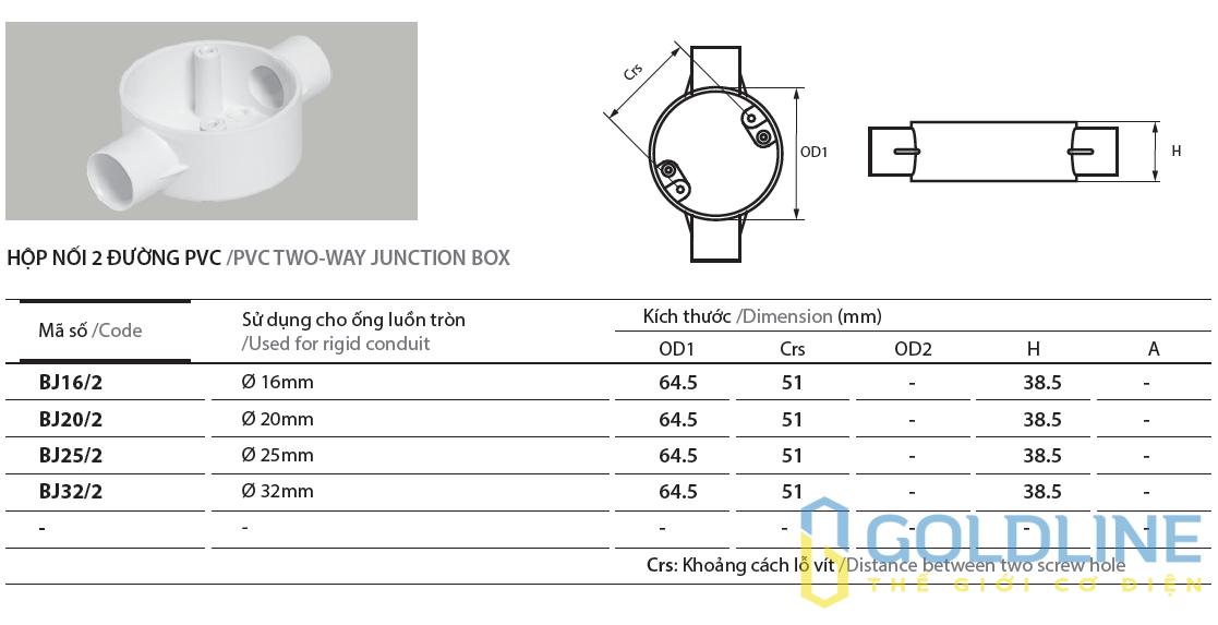 Phụ kiện ống Điện PVC AC