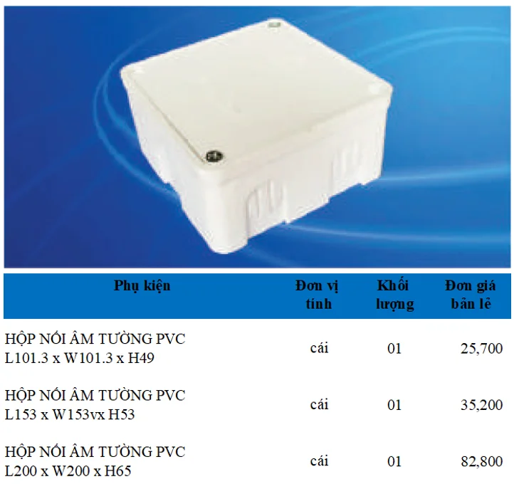 Phụ kiện ống điện PVC Sam Phú - Ảnh 7