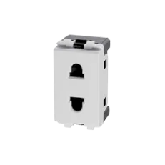 Ô cắm đơn 2 chấu 16A 24mm